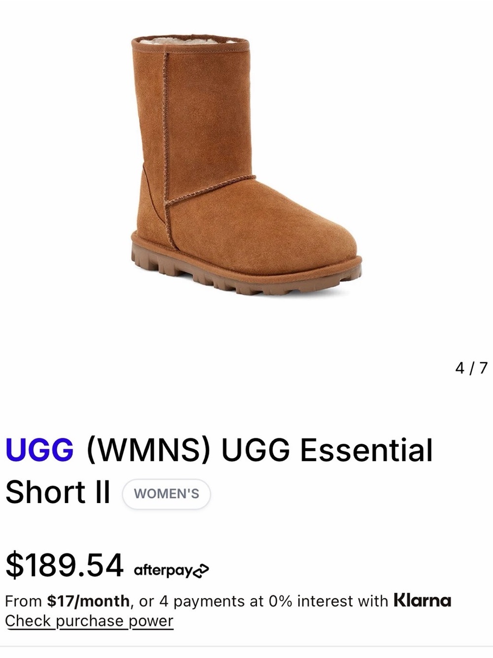 UGG Essential Short Boot II - Picture 2 of 7